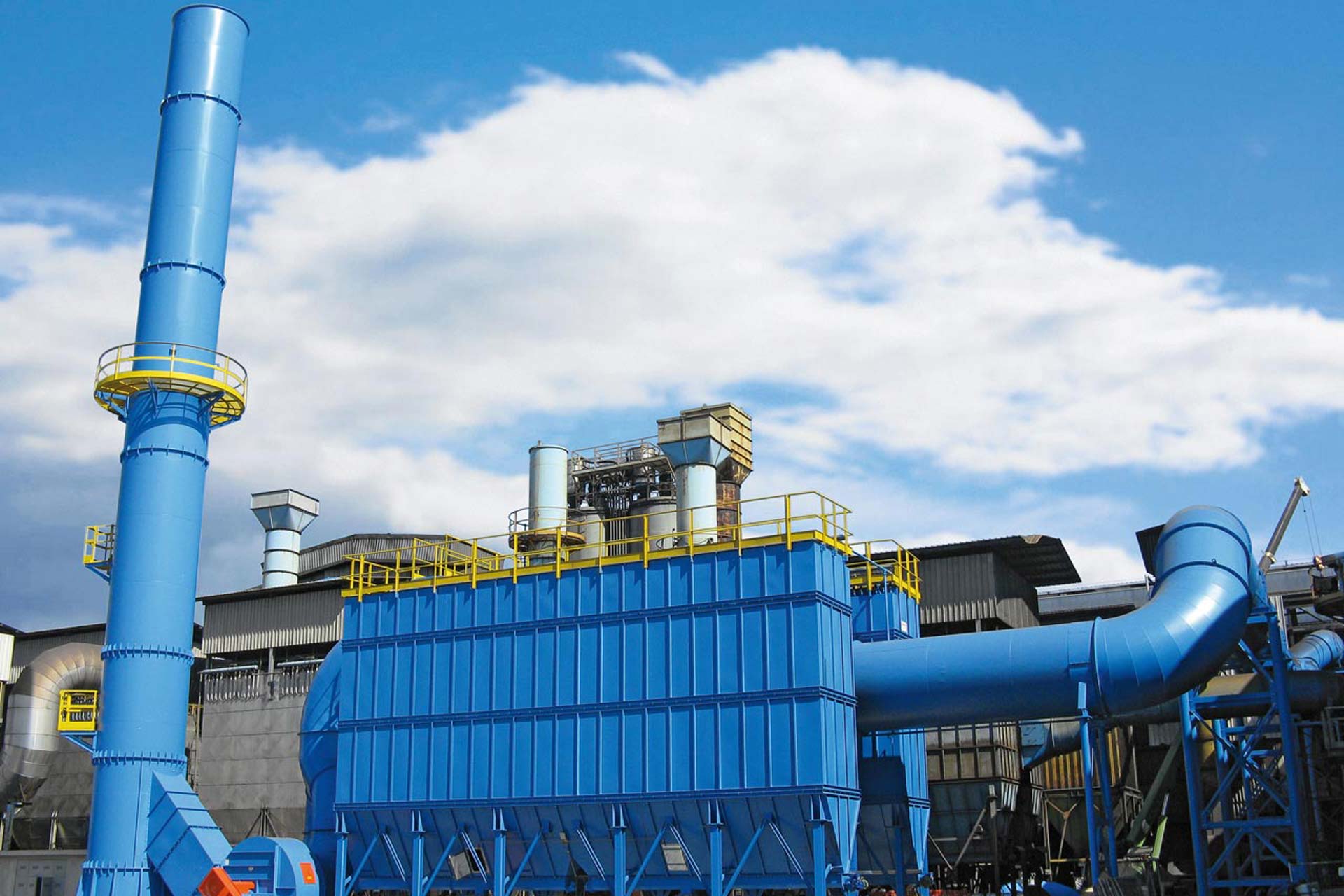 Schlauchfilter, Abluftreinigung, Entstaubung, Filteranlage, Rauchgasentstaubung, Umwelttechnik